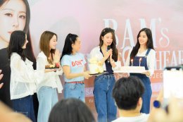 'แบม สราลี' แท็กทีม 'อุ้ม - พีพี' ร่วมใจระบายสีกำแพงโรงเรียน ฉลองวันเกิดสุดอบอุ่นในงาน "BAMs Heart to Hearts: charity project 2026"