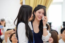 'แบม สราลี' แท็กทีม 'อุ้ม - พีพี' ร่วมใจระบายสีกำแพงโรงเรียน ฉลองวันเกิดสุดอบอุ่นในงาน "BAMs Heart to Hearts: charity project 2026"