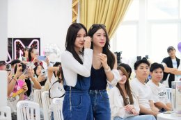 'แบม สราลี' แท็กทีม 'อุ้ม - พีพี' ร่วมใจระบายสีกำแพงโรงเรียน ฉลองวันเกิดสุดอบอุ่นในงาน "BAMs Heart to Hearts: charity project 2026"
