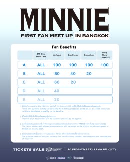ชีเสิร์ฟไทยที่เดียว!! 'MINNIE' ชวน NEVERLAND อัปเลเวลความใกล้ชิด ในแฟนมีตครั้งแรก "MINNIE FIRST FAN MEET UP IN BANGKOK"