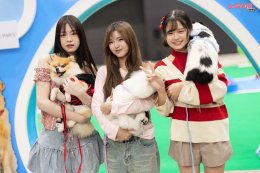ต้าห์อู๋-ออฟโรด พร้อม 3 สาว BNK48 วาวา  แพรว  เกรฟ ร่วมเปิดอาณาจักรสัตว์เลี้ยงสุดคิวท์ ในงาน "THE MALL LIFESTORE BANGKAPI PET FEST 2025"