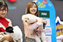ต้าห์อู๋-ออฟโรด พร้อม 3 สาว BNK48 วาวา  แพรว  เกรฟ ร่วมเปิดอาณาจักรสัตว์เลี้ยงสุดคิวท์ ในงาน "THE MALL LIFESTORE BANGKAPI PET FEST 2025"
