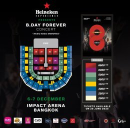 'สุกี้-บอย-สมเกียรติ' แท็กทีม ยกศิลปินค่าย "Bakery Music & Dojo City" ร่วมแถลงข่าวงาน Heineken Experience Presents "B.DAY Forever Concert" คอนเสิร์ตครั้งสำคัญในรอบ 20 ปี 5-7 ธ.ค.68 เปิดขายบัตร 28 มิ.ย.นี้