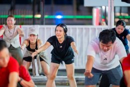 แดนซ์ต่อเนื่องที่แม็คโคร 'ดาด้า มิสแกรนด์กาฬสินธุ์ 2026' นำทีมชาวสาทรเต้นแอโรบิกโชว์เสต็ปทั้งแกรนด์ทั้งเริ่ด