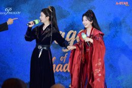  iQIYI Starship ยกทัพซีรีส์ "Cage of Shadows กรงขังแห่งเงา"  ลัดฟ้าเยือนไทย นำทีมโดย 'หลิวเหม่ยหาน, ฟู่จิง, มู่หลาน' และ 'เจี่ยงซ่างซี' ปรากฏตัวในชุดย้อนยุคสุดอลังการ พาผู้ชมร่วมสัมผัสบรรยากาศ "หอหลิงหยา" แบบสมจริง