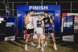 เหล่าเซเลบนักวิ่ง 'สกาย-เดี่ยว-เพื่อน-กฤษฎิ์' นำทัพวิ่งเพื่อสุขภาพ งาน "aminoVITALRun 2026" โดดเด่นด้วยเส้นทางวิ่งสวย และอร่อยกับเทศกาลอาหาร