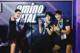 4 หนุ่ม "กฤษฎิ์-เพื่อน-เดี่ยว-ฟรอยด์" แท็กทีมชาร์จพลังความสดชื่นเต็มสปีด ในงานวิ่ง aminoVITAL Run 2025