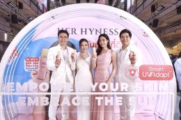 "หลิงหลิง" คว้าแบรนด์แอมบาสเดอร์คนแรกของคลีนบิวตี้แบรนด์  "HER HYNESS" เผยเคล็ดลับการดูแลผิวอย่างยั่งยืน บูสต์ผิวให้กันแดดได้เอง  ด้วย "UV Adapt Hya Water Sunscreen SPF50+ PA++++"