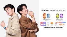 หัวเว่ยดึง 'จิมมี่-ซี' นั่งแท่น "เซเลบริตี้" เปิดตัวสมาร์ทวอทช์ใหม่ HUAWEI WATCH FIT 5 Series ดันเทรนด์สุขภาพ สอดรับไลฟ์สไตล์คนรุ่นใหม่