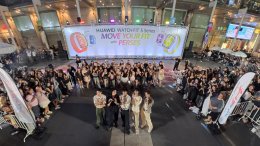PERSES เสิร์ฟโชว์สุดเดือด พร้อมชวนแฟนๆ  MOVE YOUR FIT ไปด้วยกันกับ HUAWEI WATCH FIT 5 Series