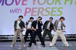 PERSES เสิร์ฟโชว์สุดเดือด พร้อมชวนแฟนๆ  MOVE YOUR FIT ไปด้วยกันกับ HUAWEI WATCH FIT 5 Series