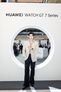 'มาย ภาคภูมิ' อวดลุคสุดเท่เปิดตัว HUAWEI WATCH GT 7 Series เผยเบื้องหลังความฟิต ยกให้เป็น โค้ชส่วนตัว บนข้อมือ