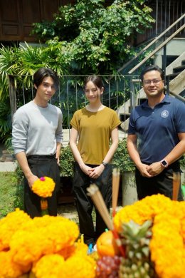 ฤกษ์ดี 'เจฟ  ณิชา' นำทีมบวงสรวง "My Chef in Crime (เหตุเกิดที่คุณเชฟ)" พร้อมแท็กทีมเปิดครัวล่าคดี
