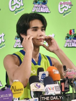 หล่อทะลุกราฟ-ชูททะลุห่วง! กับ 3 พรีเซนเตอร์เอส 'เจฟ ซาเตอร์' 'มีน นิชคุณ' 'พาย CIR*CRL' ท้าดวลนักบาสฮอต เปิดแคมเปญ "est COLA 3x3 Basketball U-League" ลีกแข่งบาสสุด Awesome ชวน Gen Z ดื่ม "est Shoot Salty Lemona