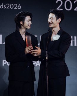 CHANGE2561 ปังอย่างต่อเนื่อง!! พูห์ กฤติน และ พาเวล นเรศ คว้ารางวัล Hottest BL Couple of the Year ในงานประกาศรางวัล Praew Awards 2026