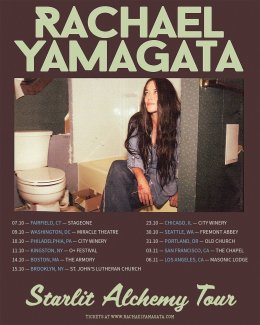 Rachael Yamagata ส่งเพลงใหม่ "Backwards" ออกมาแล้ว ส่วนอัลบั้มเต็ม STARLIT ALCHEMY จะถูกปล่อยออกมาในวันที่ 3 ตุลาคม 2025 นี้