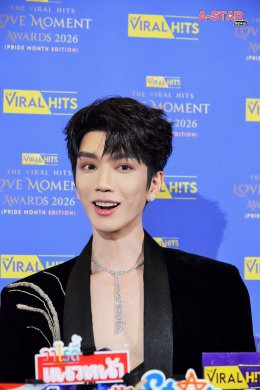 เขยไทยคัมแบ็ค! ท่านแม่ทัพ จินเสวียนอวี่ (Jin Xuanyu) ปลื้มปริ่มรับรางวัล Most Popular International Actor Award งาน The Viral Hits Love Moment Awards 2026