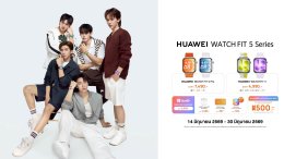 HUAWEI WATCH FIT 5 Series แท็กทีม PERSES เตรียมระเบิดความมันส์ครั้งใหม่! ชวนสายฟิตขยับร่างกายให้สุดพลัง ใน "MOVE YOUR FIT WITH PERSES"