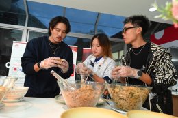 'กาน-เฟย' ทัวร์แคนทีนนักกีฬา "Ajinomoto Victory Canteen" ดวลเกมสุดมันกับนักกีฬาดาวรุ่ง ส่งกำลังใจเคาท์ดาวน์ซีเกมส์ 2025!