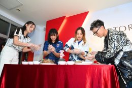 'กาน-เฟย' ทัวร์แคนทีนนักกีฬา "Ajinomoto Victory Canteen" ดวลเกมสุดมันกับนักกีฬาดาวรุ่ง ส่งกำลังใจเคาท์ดาวน์ซีเกมส์ 2025!