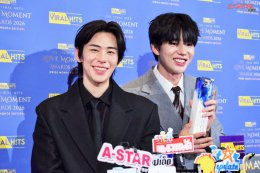 ฟินเกินต้าน! Lee Jawoon - Hwang Junsu ควงคู่รับรางวัล นักแสดง BL ต่างชาติกระแสยอดนิยม งาน The Viral Hits Love Moment Awards 2026 เผยสุดเลิฟเมืองไทย