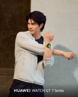 'มาย ภาคภูมิ' อวดลุคสุดเท่เปิดตัว HUAWEI WATCH GT 7 Series เผยเบื้องหลังความฟิต ยกให้เป็น โค้ชส่วนตัว บนข้อมือ