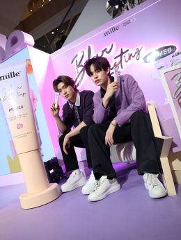 มิลเล่ เปิดตัวไอเท็มไพรเมอร์ตัวใหม่ Mille Blur Lasting Primer ดึงพรีเซ็นเตอร์ เจนเย่-ป๋อ-ตี๋ตี๋ การันตีความแมทท์สบายผิว