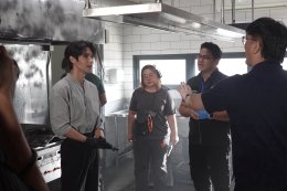 เปิดกล้องวันแรกก็ไฟลุก! 'เจฟ - ณิชา' เคมีใหม่แกะกล่อง แท็กทีมเปิดครัวล่าคดีใน "My Chef in Crime เหตุเกิดที่คุณเชฟ"