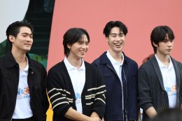 ได้ฤกษ์บวงสรวงเปิดกอง iQIYI Original "My Secret Boyfriends แฟนลับ ครับผม" แฟน BL ไทยแลนด์ฟันธง 'จูเนียร์-ฟลุ๊คจ์-ไม้เอก-โบนัส' เคมีสาธารณะดีจนเลือกคู่ไม่ถูก!
