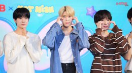 บูสต์บูสต์ไม่อ่อม! 'NCT WISH' ชวน 'N-Citizen' มาไขรหัสลับแห่งความสุข ให้ใจ 'poppop' (ป็อปป็อป) ไปด้วยกัน ในงานแถลงข่าว "2025 NCT WISH ASIA TOUR LOG in BANGKOK"