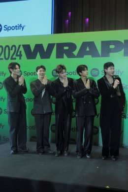 'MEYOU' และ 'PERSES' ศิลปินแนวหน้าสังกัด GMM MUSIC ร่วมแสดงในงาน Spotify Wrapped Live Thailand 2024 งานประกาศรางวัลครั้งแรกในประเทศไทยของ Spotify