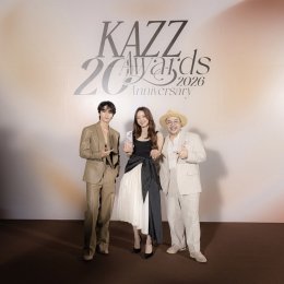 iQIYI Original Running Man Thailand คว้ารางวัลแรกสุดปังบนเวที Kazz Awards 'โอ๊ต - เจฟ - อิ้งค์' ตัวแทน Agent เป็นปลื้มกระแสตอบรับแรงเกินต้าน