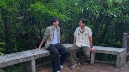 หอมแผ่นดิน กลิ่นไอเกษตร 'เต้ย -ไผ่' เช็คอิน พังงาชมวิวพาโนรามาเสม็ดนางชี สัมผัสนวัตกรรม "หมอนหลอดพลาสติกเพื่อสุขภาพ"