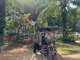 หอมแผ่นดิน กลิ่นไอเกษตร 'เต้ย -ไผ่' เช็คอิน พังงาชมวิวพาโนรามาเสม็ดนางชี สัมผัสนวัตกรรม "หมอนหลอดพลาสติกเพื่อสุขภาพ"
