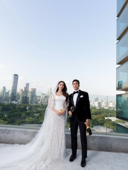 โมเมนท์แห่งปี! 'ญาญ่า-ณเดชน์' ฉลองมงคลสมรส ณ โรงแรมดุสิตธานี อย่างอบอุ่น