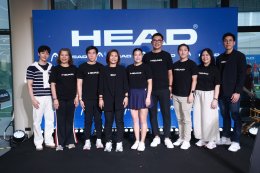 'วอร์ วนรัตน์' นำทีมนักกีฬาและอินฟลูเอนเซอร์สาย Racquet Sports ร่วมงาน HEAD Grand Brand Launch Event 2026 พร้อมเปิดตัว Brand Ambassador คนล่าสุด 'แทมมี่ แทมมารีน'