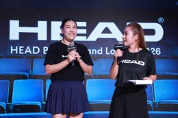'วอร์ วนรัตน์' นำทีมนักกีฬาและอินฟลูเอนเซอร์สาย Racquet Sports ร่วมงาน HEAD Grand Brand Launch Event 2026 พร้อมเปิดตัว Brand Ambassador คนล่าสุด 'แทมมี่ แทมมารีน'
