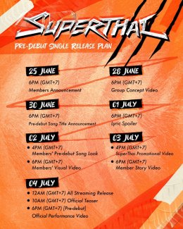 เปิดตัว "SuperThai" บอยกรุ๊ปพลังเสือ! เพชรเม็ดงามที่พร้อมจุดประกายคลื่นลูกใหม่ในวงการ T-POP