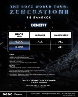 'THE BOYZ' เตรียม Landing ประเทศไทย กับคอนเสิร์ต "WORLD TOUR : ZENERATION II in BANGKOK" แทบี๋เตรียมกดบัตร 13 ก.ค.นี้