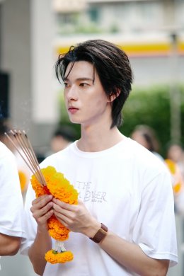 CHANGE2561 ถือฤกษ์งามยามดีจัดพิธีบวงสรวงเพื่อความเป็นสิริมงคล "THE GRIM LOVER" (รักลืมตาย) 'พูห์ - พาเวล' ชวนลุ้นรักต้องห้ามระหว่าง 'มนุษย์' กับ 'ยมทูต'