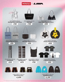 เตรียมรับแรงกระแทกความปังระดับโลก! MINISO × LISA GLOBAL POP-UP ปักหมุดเปิดตัวครั้งแรกในโลกที่ประเทศไทย ณ ICONSIAM!