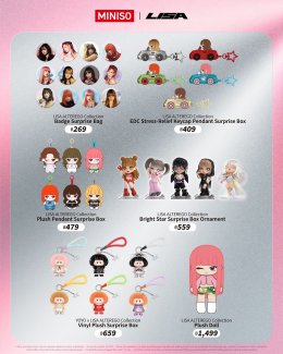 เตรียมรับแรงกระแทกความปังระดับโลก! MINISO × LISA GLOBAL POP-UP ปักหมุดเปิดตัวครั้งแรกในโลกที่ประเทศไทย ณ ICONSIAM!