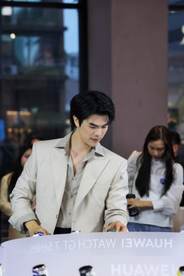 'มาย ภาคภูมิ' อวดลุคสุดเท่เปิดตัว HUAWEI WATCH GT 7 Series เผยเบื้องหลังความฟิต ยกให้เป็น โค้ชส่วนตัว บนข้อมือ