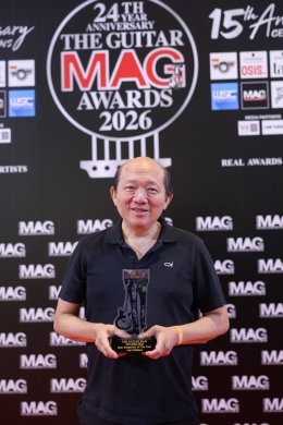 ค่ำคืนแห่งประวัติศาสตร์! กับ 19 รางวัลแห่งคุณค่า นำทัพคนดนตรีคว้ารางวัลใหญ่แห่งปี เพื่อเฉลิมฉลองครบรอบ 15 ปีของเวที THE GUITAR MAG AWARDS