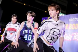 นัดประวัติศาสตร์! รวมพลสายแอ็กทีฟกลางกรุง ทรานสฟอร์มลานหน้าเซ็นทรัลเวิลด์สู่เวทีแอโรบิกแดนซ์ยักษ์ ในงาน "centralwOrld Shake Your Body!  รู้หน้า ไม่รู้สเต็ป"