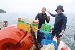 'หลุยส์ เฮส' ชวน 'ทราย สก๊อต' ไปหาดบางเสร่ แข่งทำภารกิจอนุรักษ์ท้องทะเลใน "Mission 7"