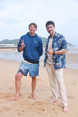 'หลุยส์ เฮส' ชวน 'ทราย สก๊อต' ไปหาดบางเสร่ แข่งทำภารกิจอนุรักษ์ท้องทะเลใน "Mission 7"
