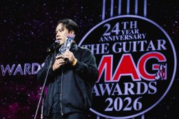 Retrorian เป็นปลื้ม! "น็อต Retrospect" คว้า The Guitar Man of The Year จาก The Guitar Mag Awards 2026