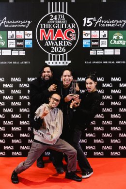 Retrorian เป็นปลื้ม! "น็อต Retrospect" คว้า The Guitar Man of The Year จาก The Guitar Mag Awards 2026