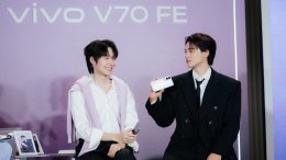 vivo Friends 'เก่ง-น้ำปิง' ร่วมงาน vivo V70 FE Office Tour ปลดล็อกพลังพอร์ตเทรต ก้าวสู่ความคมชัดอีกขั้นของกล้อง 200MP